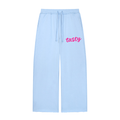 Women’s Wide Leg Raw Edge Sweatpants