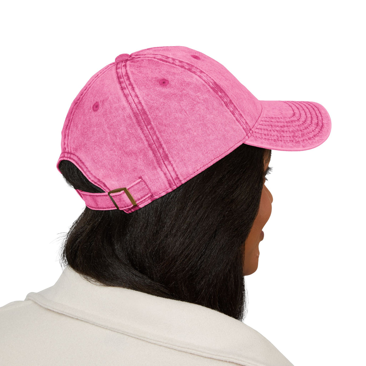 Vintage Embroidered Cap — "Rich Off Pain" Distressed Baseball Hat