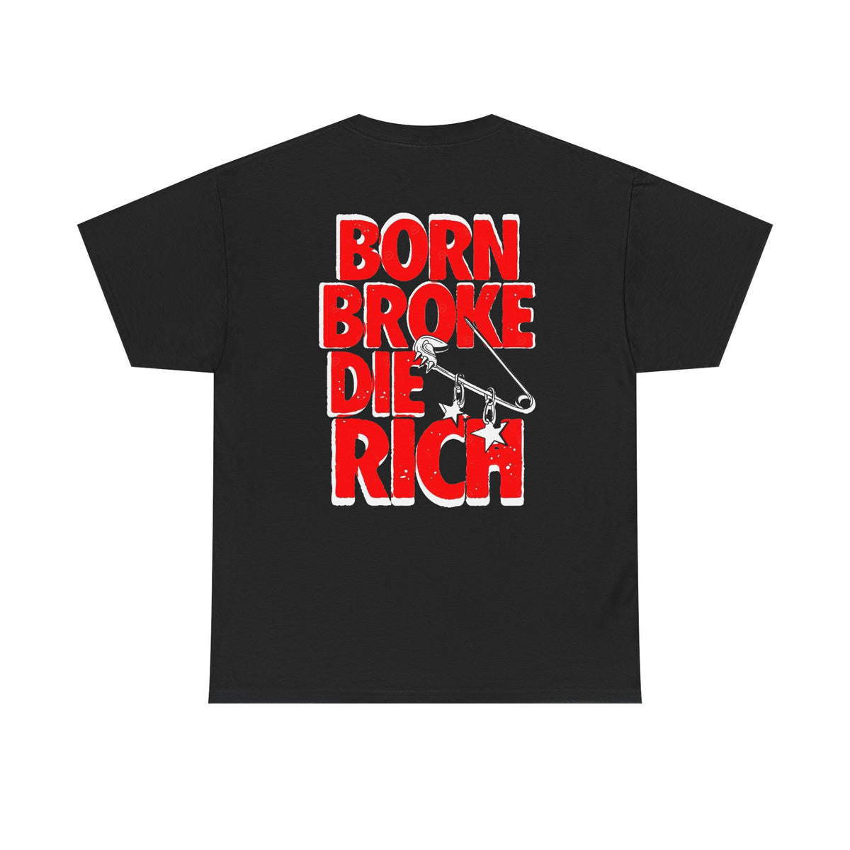 Born Broke Die Rich Skate T-Shirt