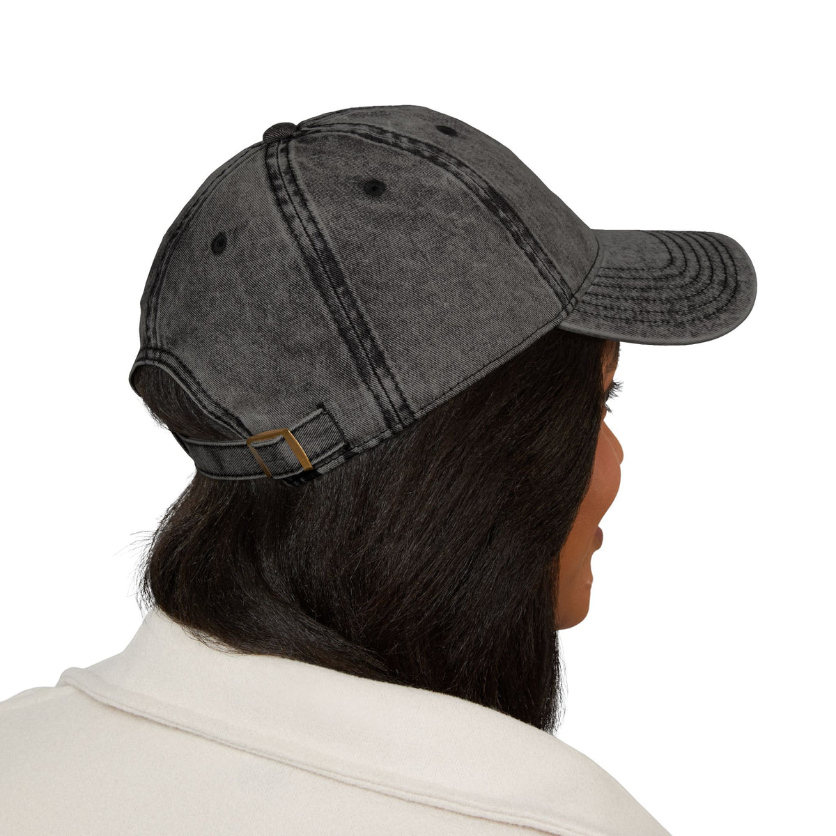 Vintage Embroidered Cap — "Rich Off Pain" Distressed Baseball Hat