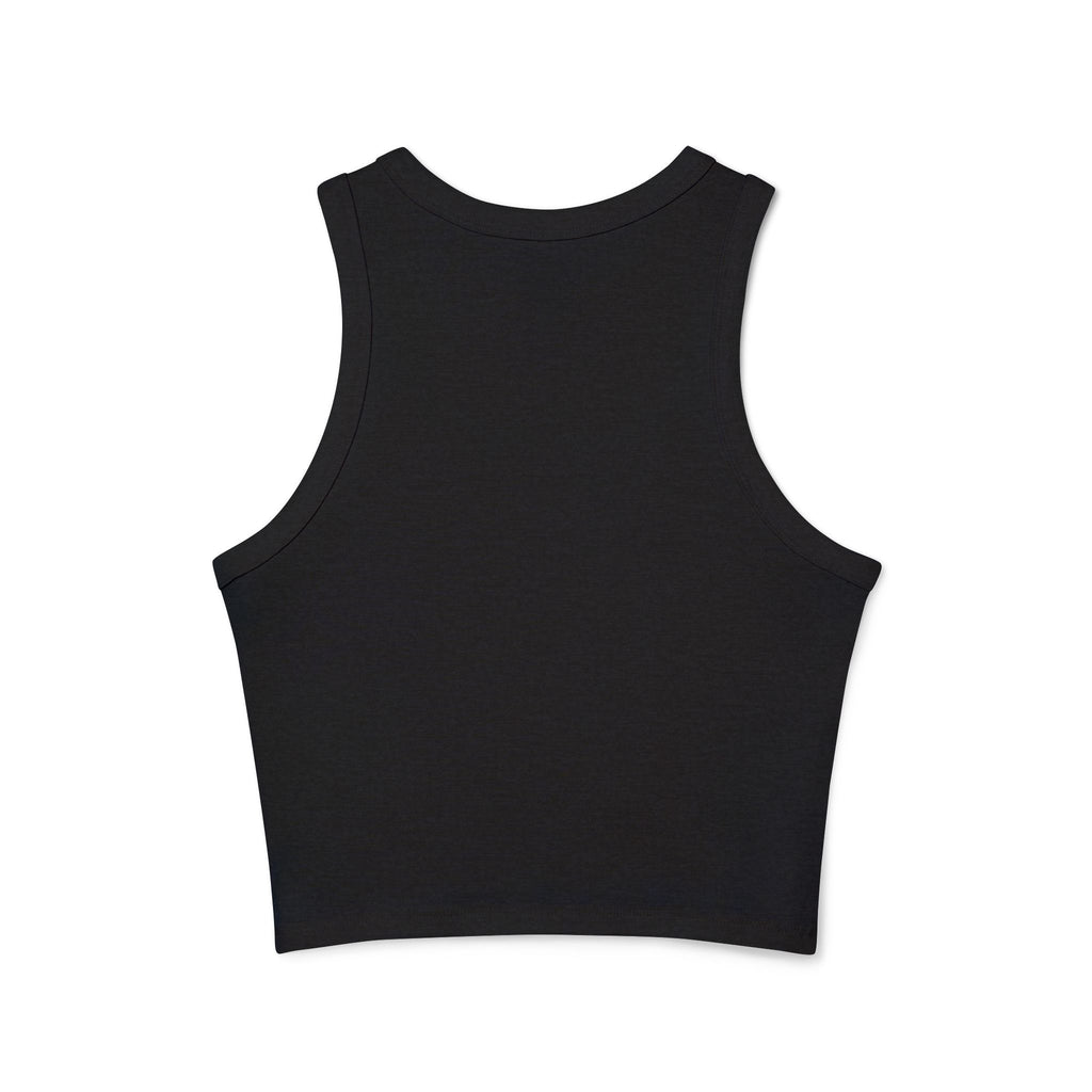 Boujee Dollz Purple Bubble Graphic Racer Tank