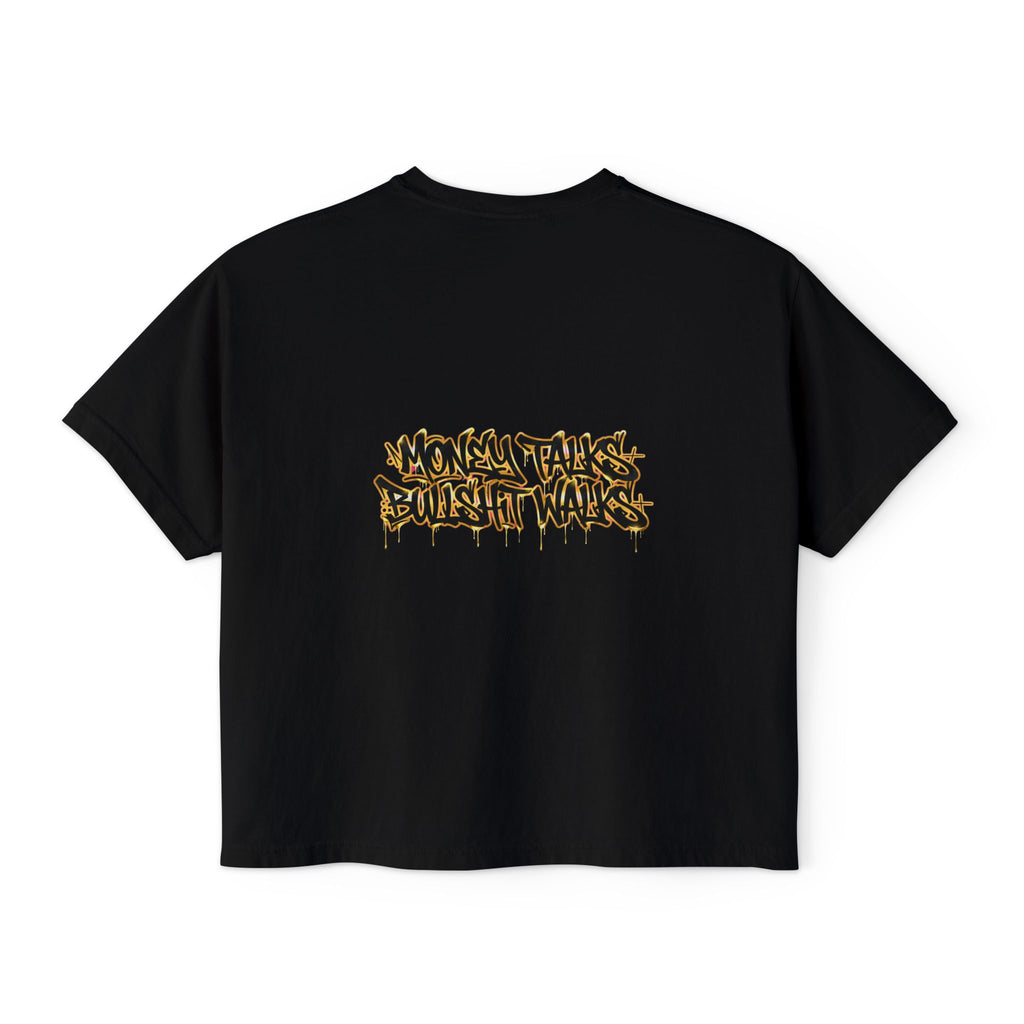 Bratz Graphic Boxy Tee – 'Different Girls Same Mission' Women's Cropped T‑Shirt
