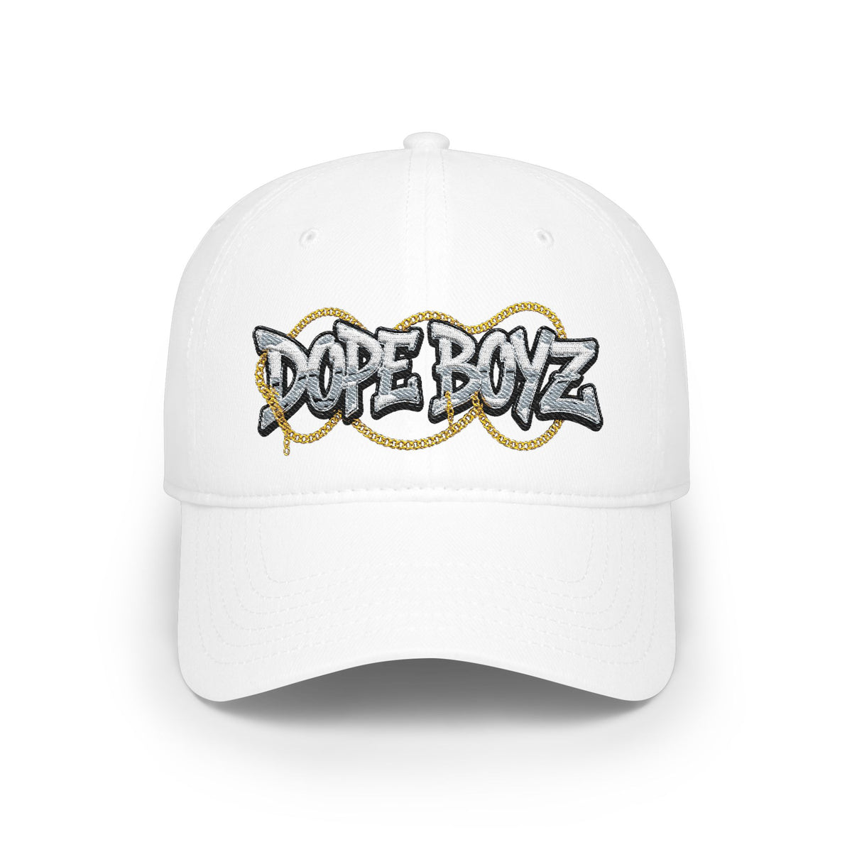 Dope Boyz Embroidered Baseball Cap — Low Profile Streetwear Hat