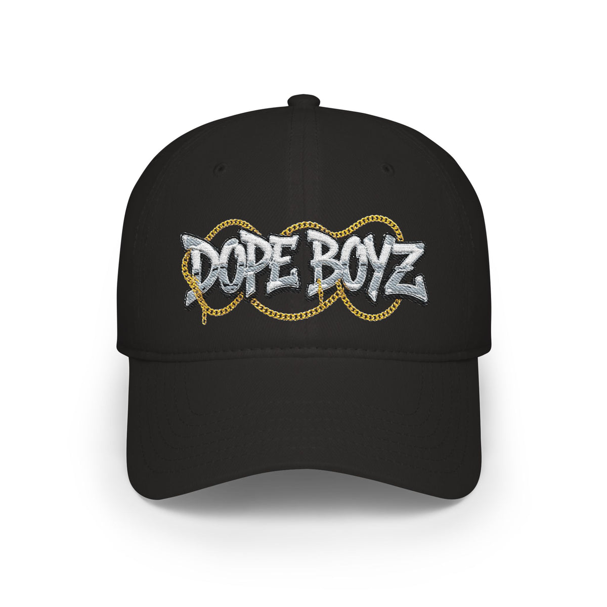 Dope Boyz Embroidered Baseball Cap — Low Profile Streetwear Hat