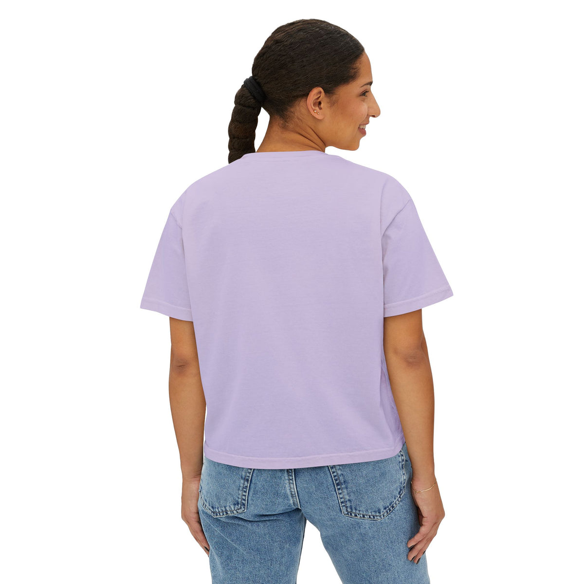 Bratz Graphic Boxy Tee – 'Different Girls Same Mission' Women's Cropped T‑Shirt