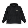 Packable Anorak Jacket — Black Camo Logo Windbreaker