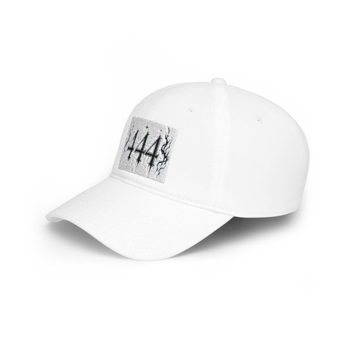 444 Angel Number Baseball Cap — Minimal Spiritual Numerology Hat