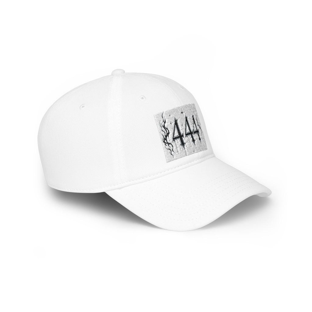 444 Angel Number Baseball Cap — Minimal Spiritual Numerology Hat