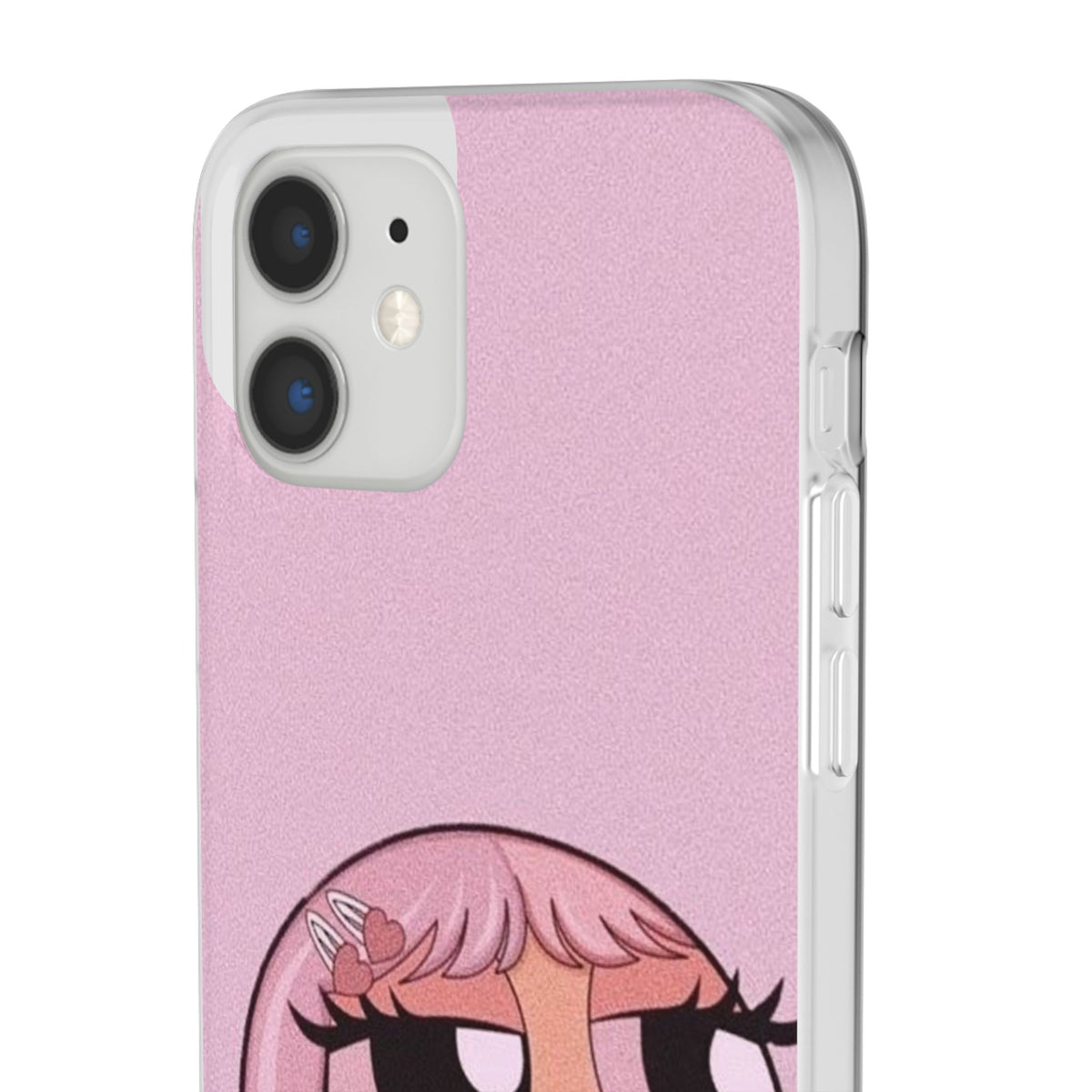 Pink Bubblegum Cartoon Phone Case – Cute Girly Blowing Bubble Design