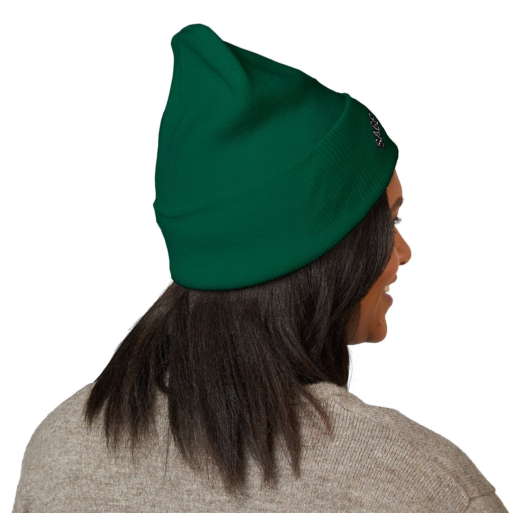 Classic Cuffed Beanie — Embroidered “SAGE AESTHETICS ” Arch