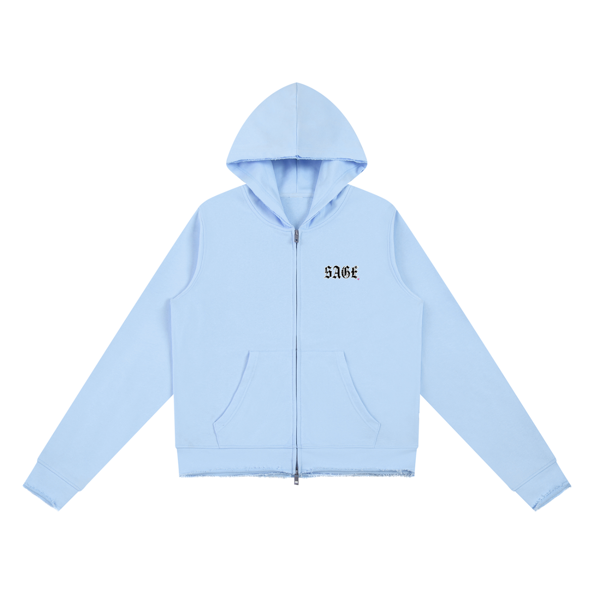 Women’s Raw Edge Full Zip Hoodie