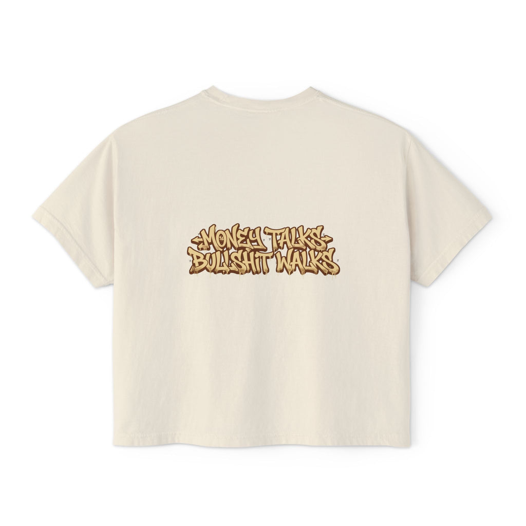 Bratz Graphic Boxy Tee – 'Different Girls Same Mission' Women's Cropped T‑Shirt