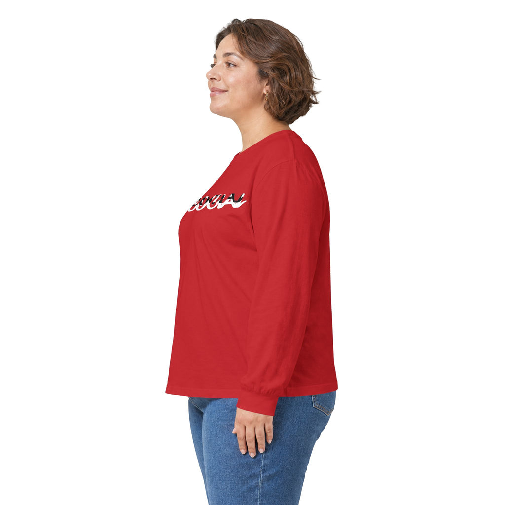 Spider-Man Style Long Sleeve Tee — 'Ambush' Graphic with Masked Face and Gold Grill
