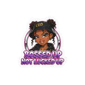 Bossed Up Not Locked Up Vinyl Sticker — CEO Girl Kiss-Cut Decal
