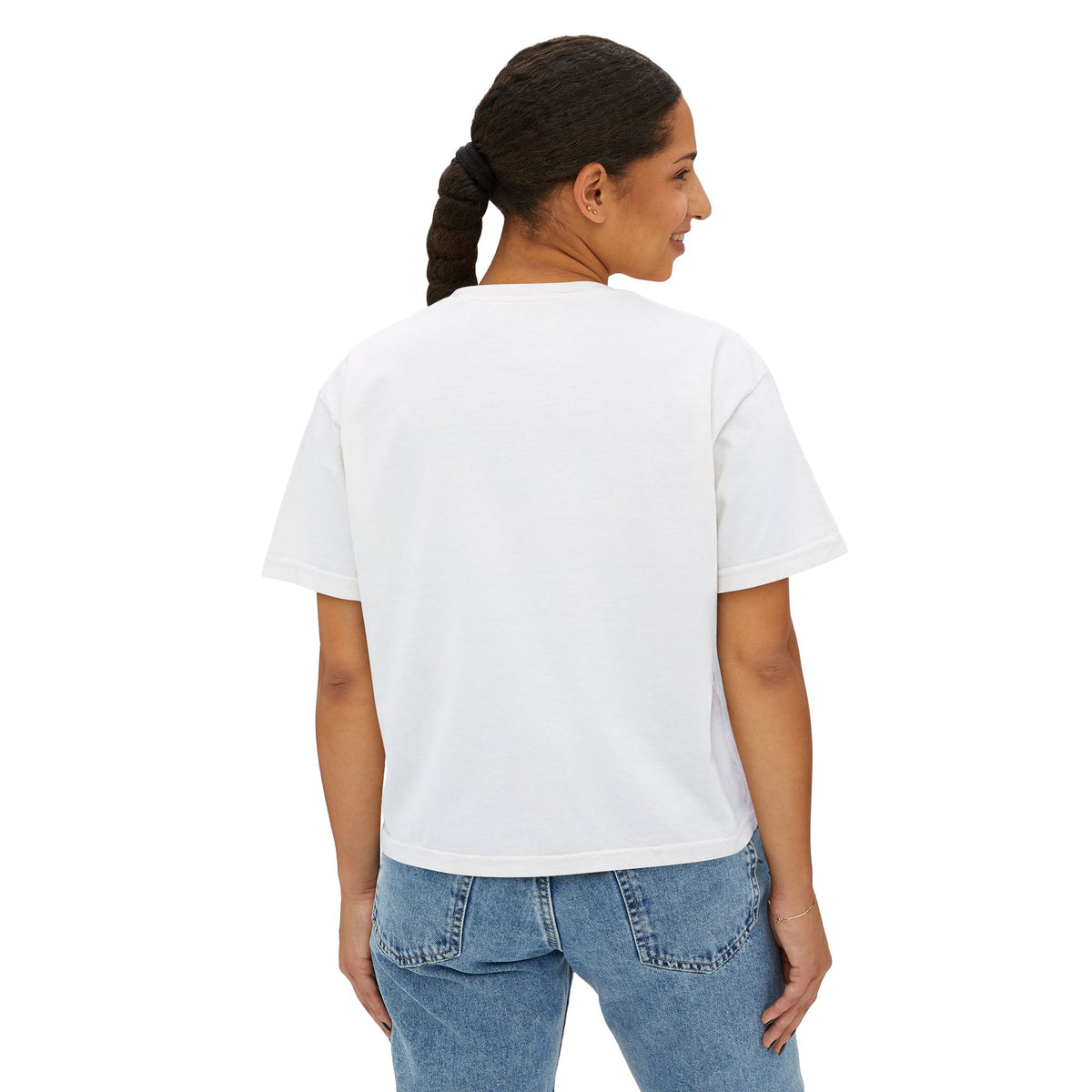 Bratz Graphic Boxy Tee – 'Different Girls Same Mission' Women's Cropped T‑Shirt