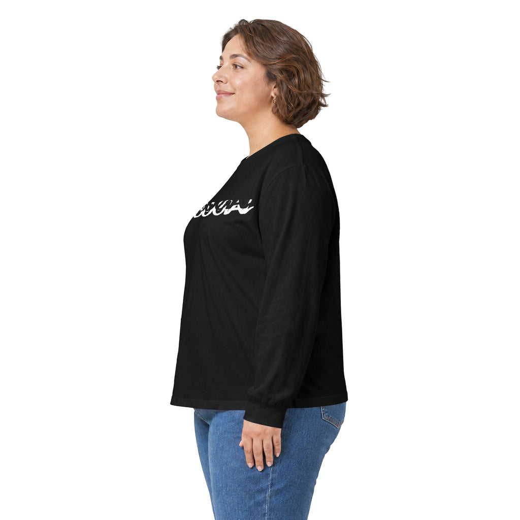 Spider-Man Style Long Sleeve Tee — 'Ambush' Graphic with Masked Face and Gold Grill