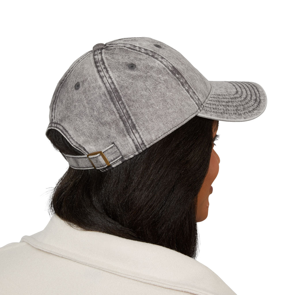 Vintage Embroidered Cap — "Rich Off Pain" Distressed Baseball Hat