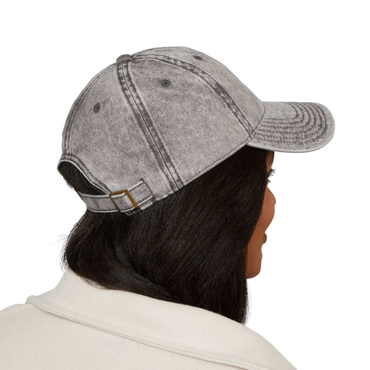 Vintage Embroidered Cap — "Rich Off Pain" Distressed Baseball Hat