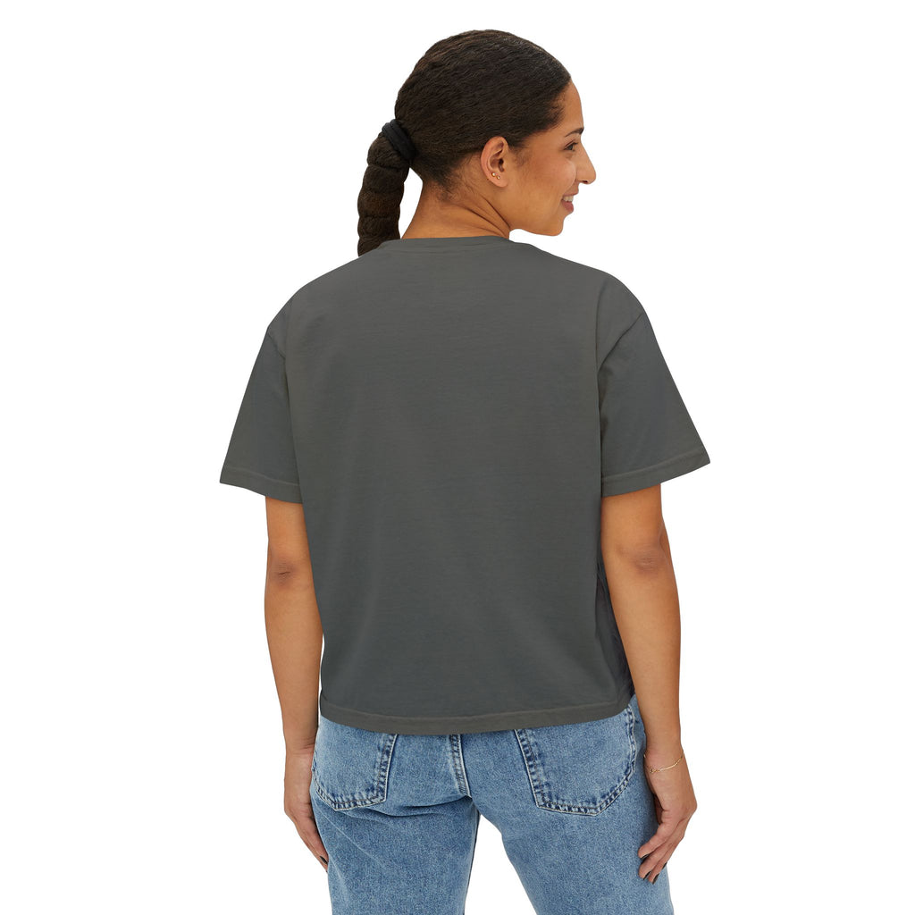 Bratz Graphic Boxy Tee – 'Different Girls Same Mission' Women's Cropped T‑Shirt