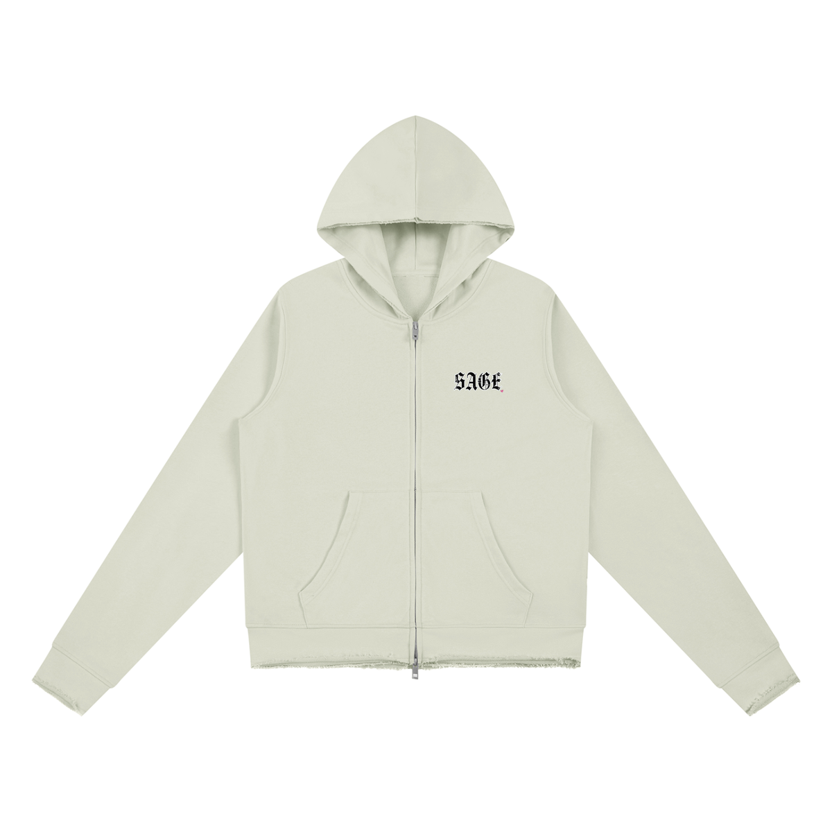 Women’s Raw Edge Full Zip Hoodie