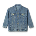 Women's Denim Jacket — 'Money Talks, Bullshit Walks' Embroidered Back Jacket