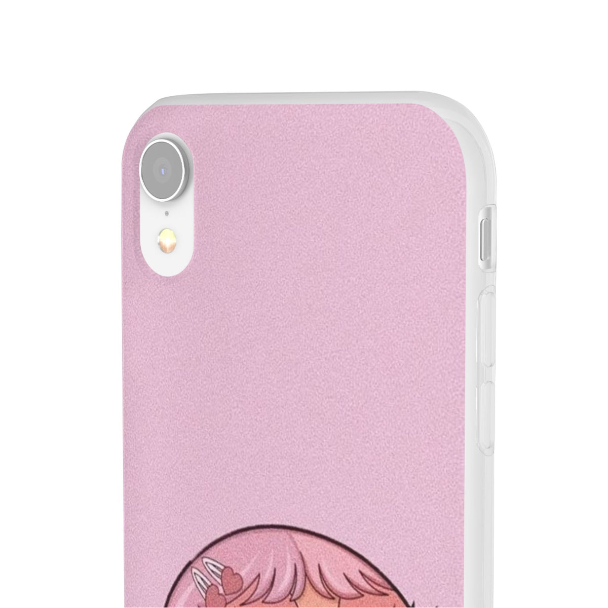 Pink Bubblegum Cartoon Phone Case – Cute Girly Blowing Bubble Design