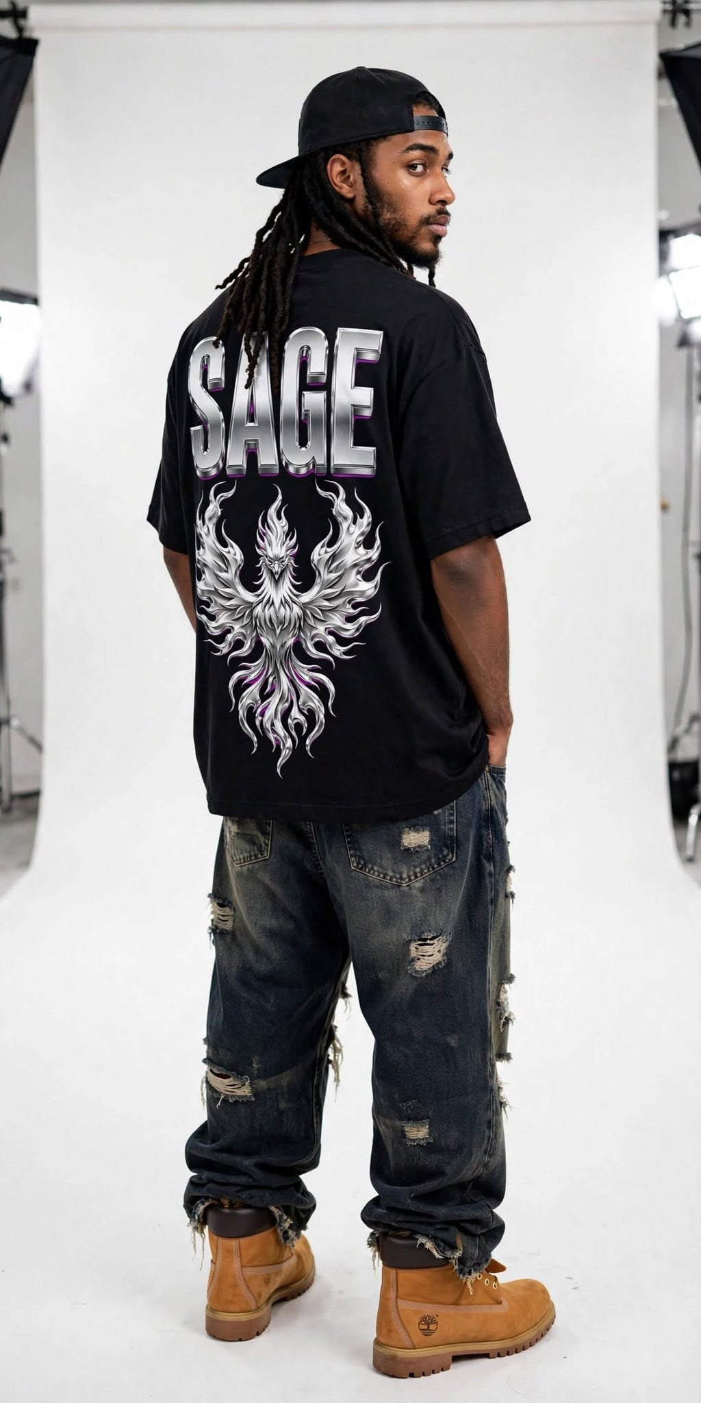 Washed Oversized Tee